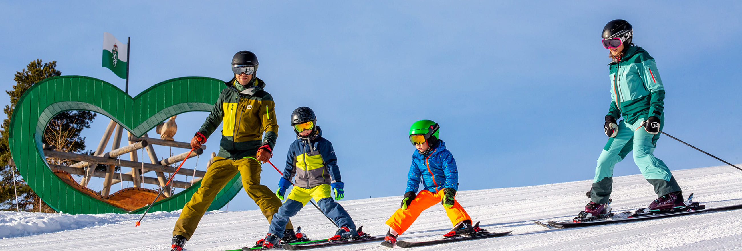 Skiurlaub mit der Familie in der Skiregion Ramsau